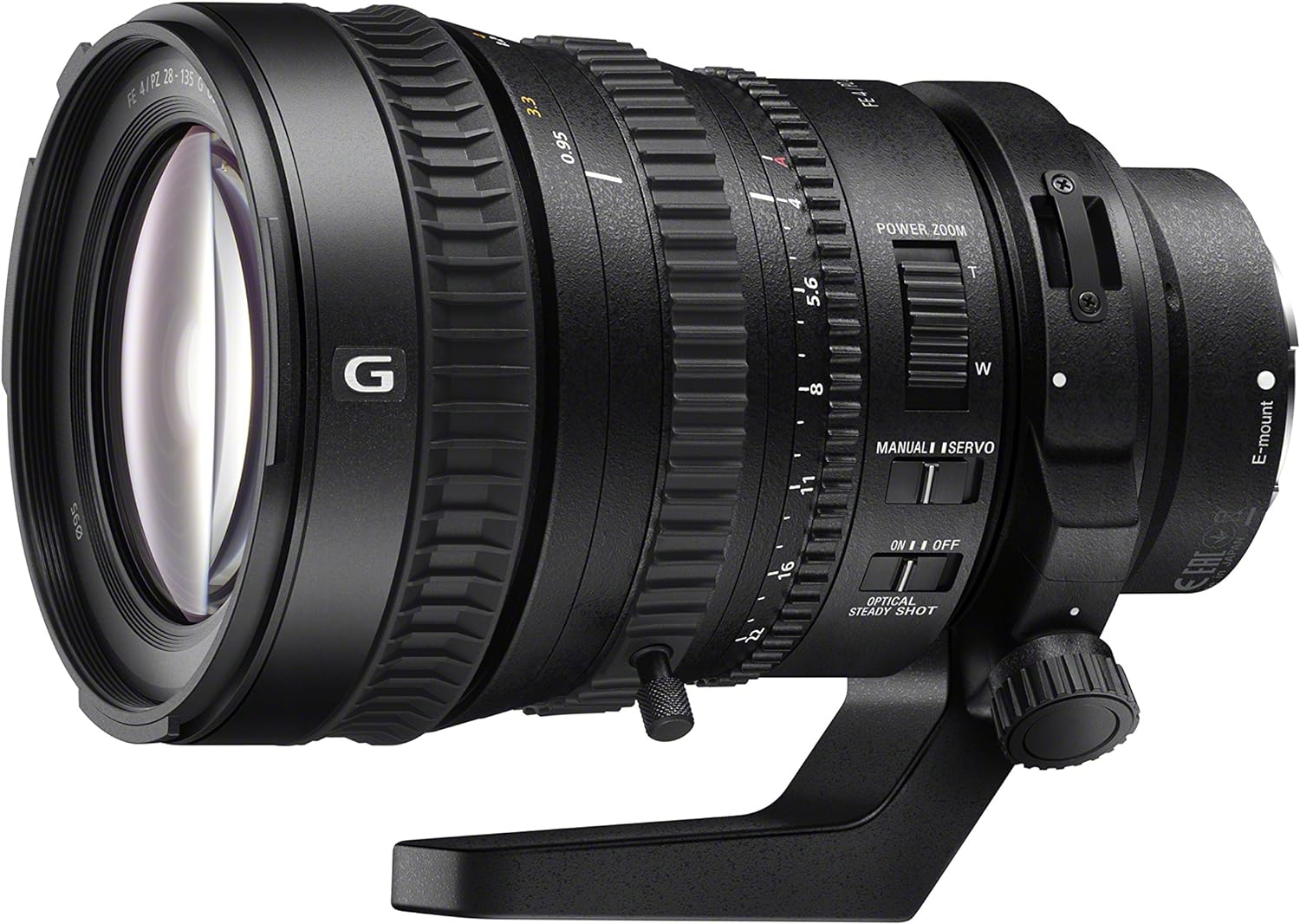 Sony 28-135mm F4 G OSS Full-Frame E-Mount Power Zoom Lens