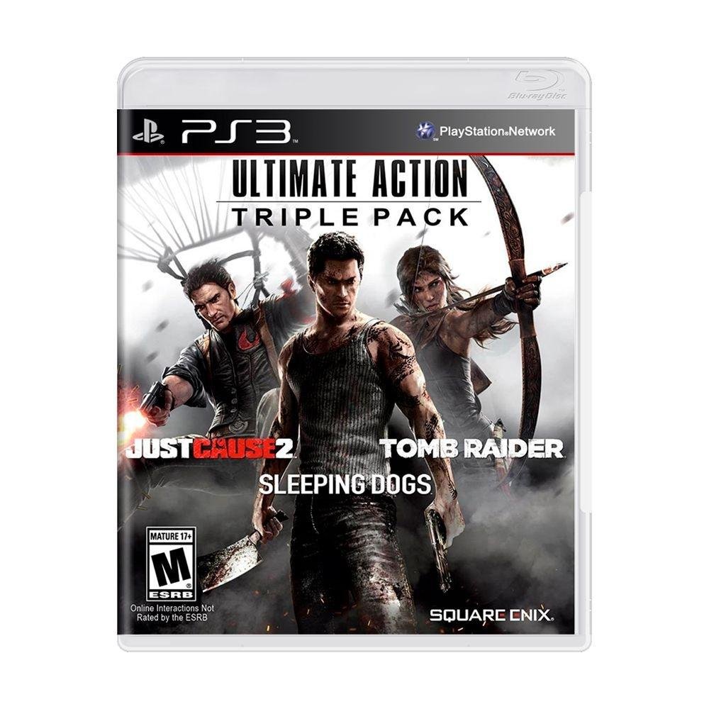PlayStation 3 Ultimate Action Triple Pack 3 Disc Set
