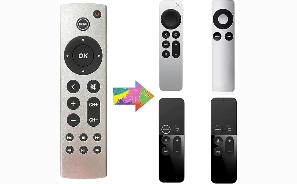 Apple IR remote can replace those original Apple remotes