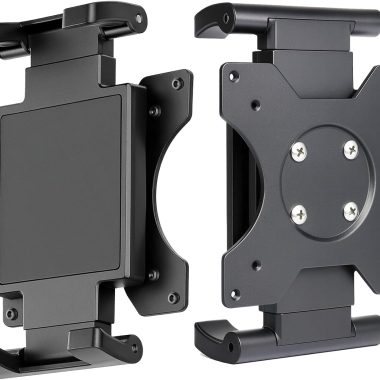 Universal VESA Tablet Mount Adapter with Spring Clamp for 15.6" Displays and Tablets