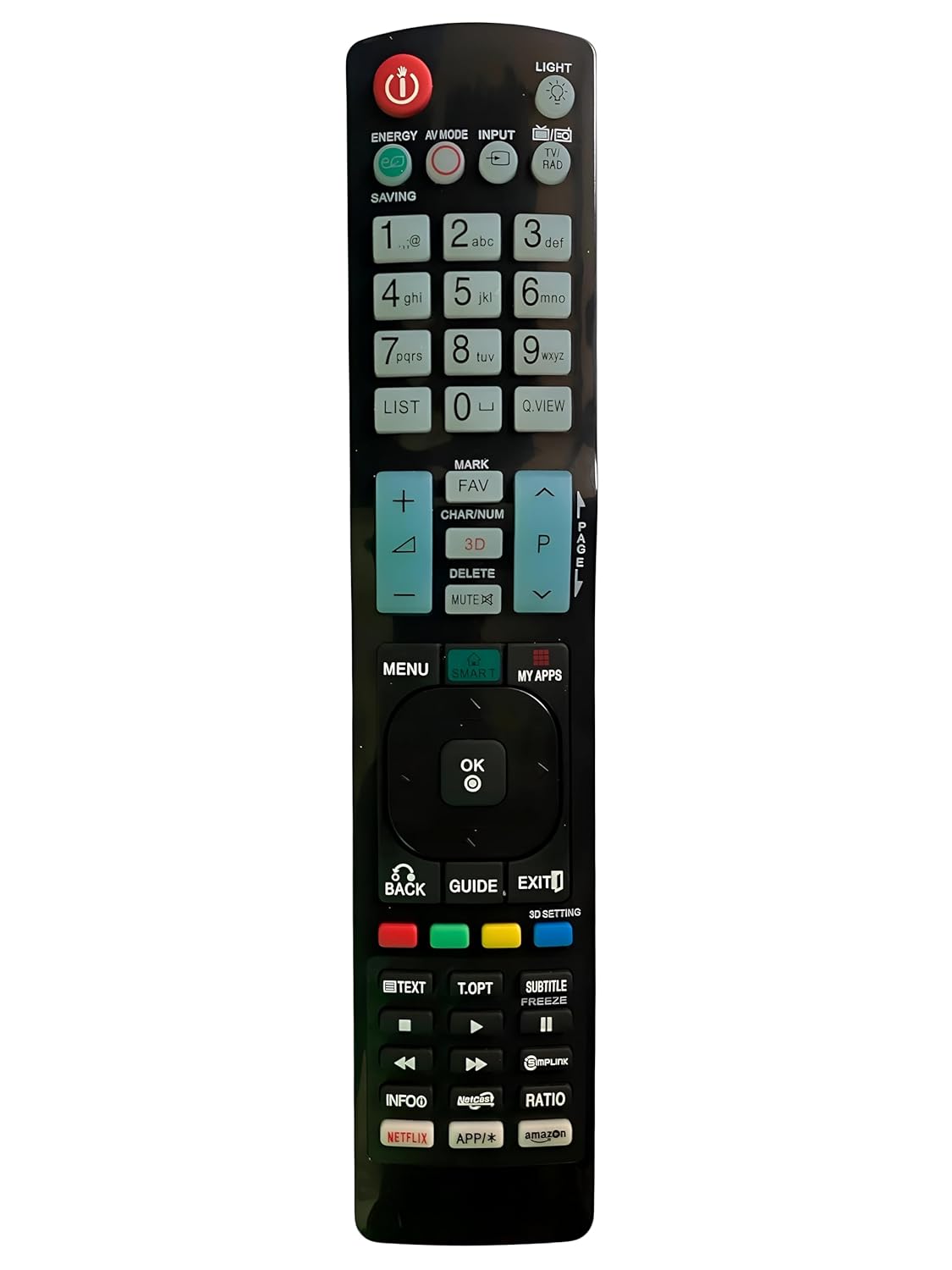 Upix URC78 Replacement LCD/LED TV Remote for LG Plasma, LCD, LED Models