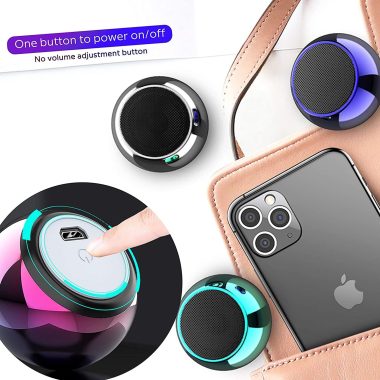 Waterproof Portable Wireless Bluetooth Speaker with Boost Bass, DJ Sound, USB, FM, AUX, TF Card, and TV Connectivity for Samsung Rugby Smart I847