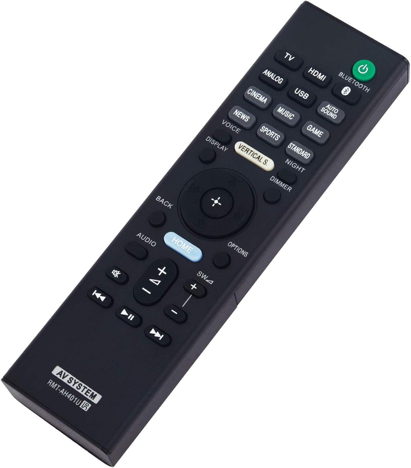 AIDITIYMI Replacement Remote Control for Sony Sound Bar HT-X9000F HT-Z9F Series New - Image 2