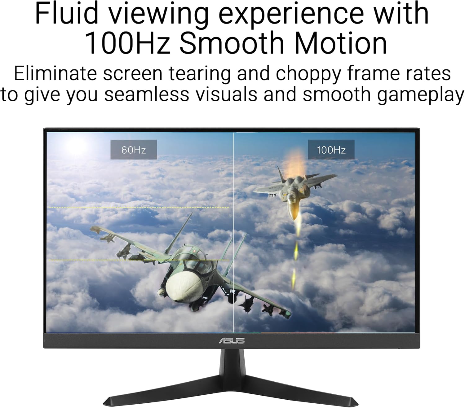 ASUS VY229HF 21.5 Inch Full HD 100Hz IPS Eye Care Monitor with Adaptive Sync - Image 3