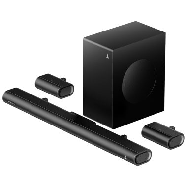 boAt Aavante Prime 5.1 Dolby Atmos 500W Bluetooth Home Theatre Soundbar Premium Black