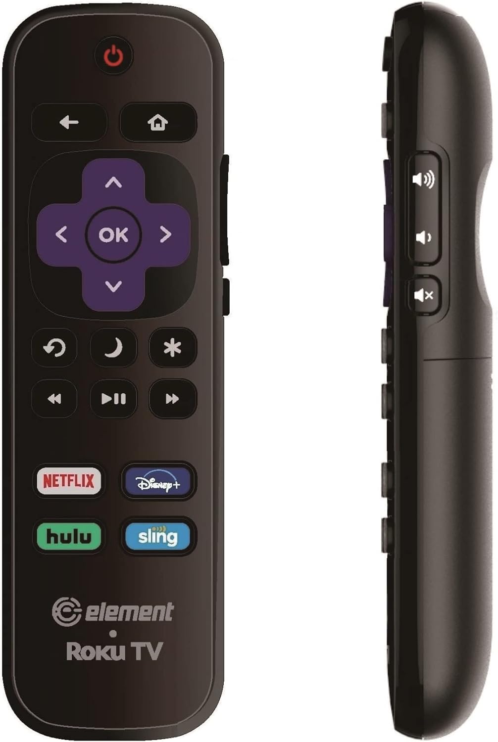 Element Roku TV Smart 4K Ultra HDTV Replacement Remote for All Models - Image 2