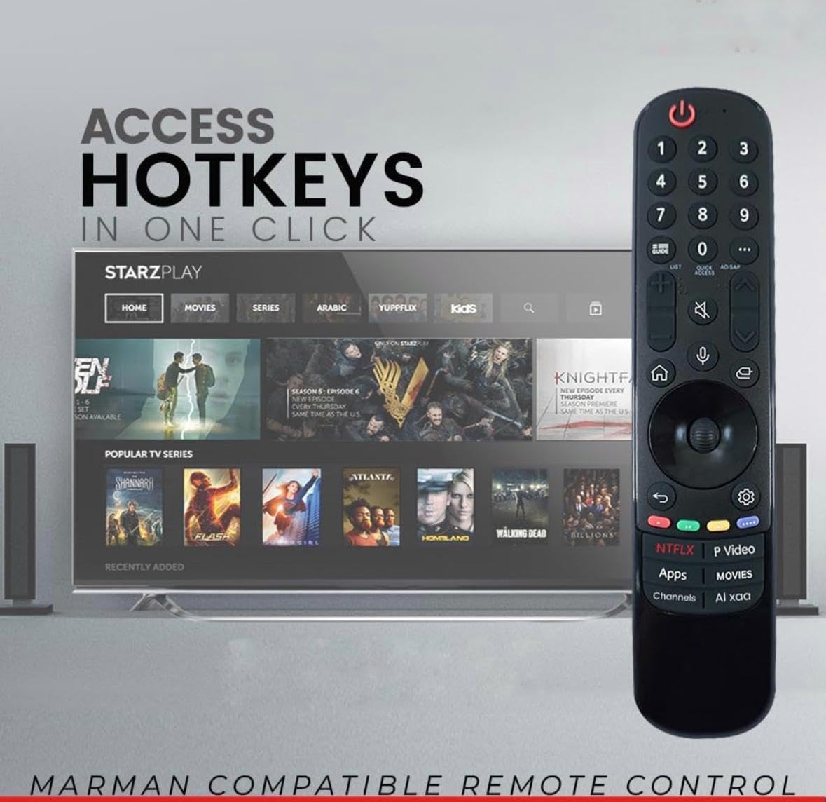 L-G Magic Remote MR23GA Voice Pointer Bluetooth for 43-75 Inch Smart TVs - Image 7