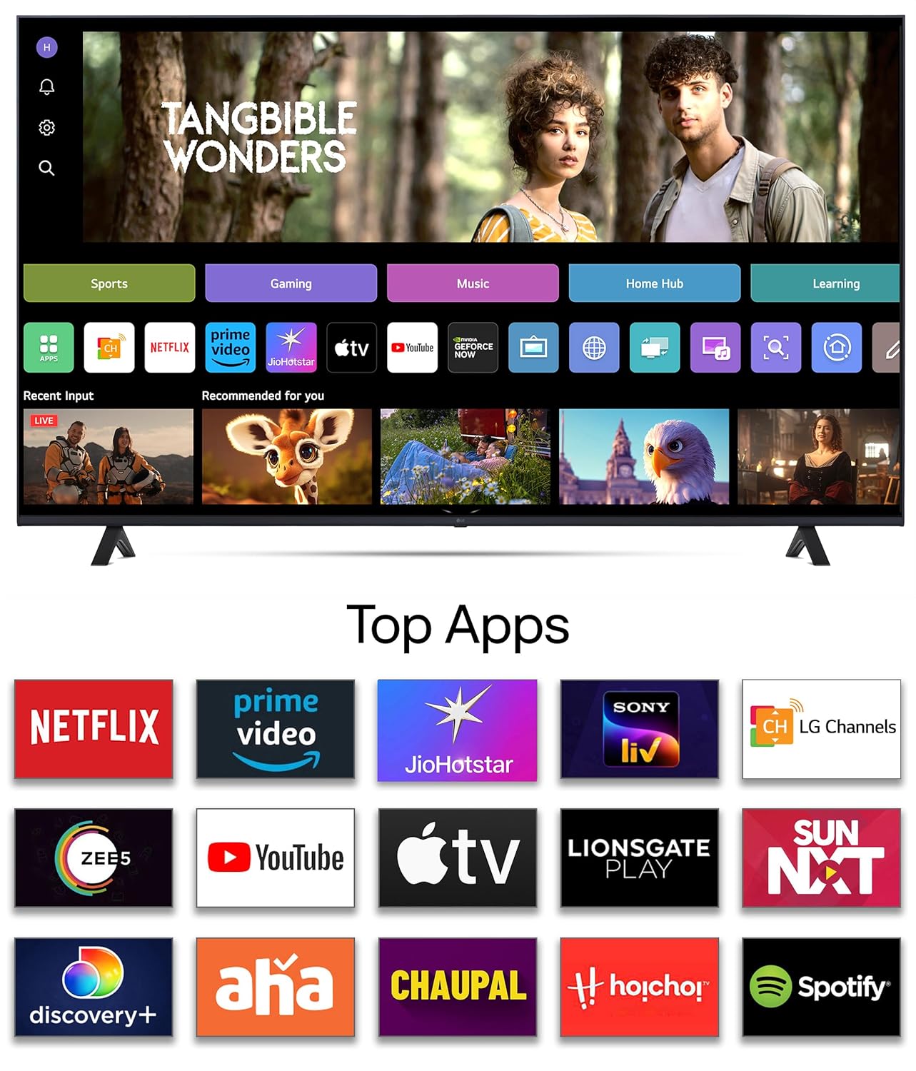 LG 75UT80406LA 75 Inch 4K UHD Smart LED TV UT80 Series - Image 3