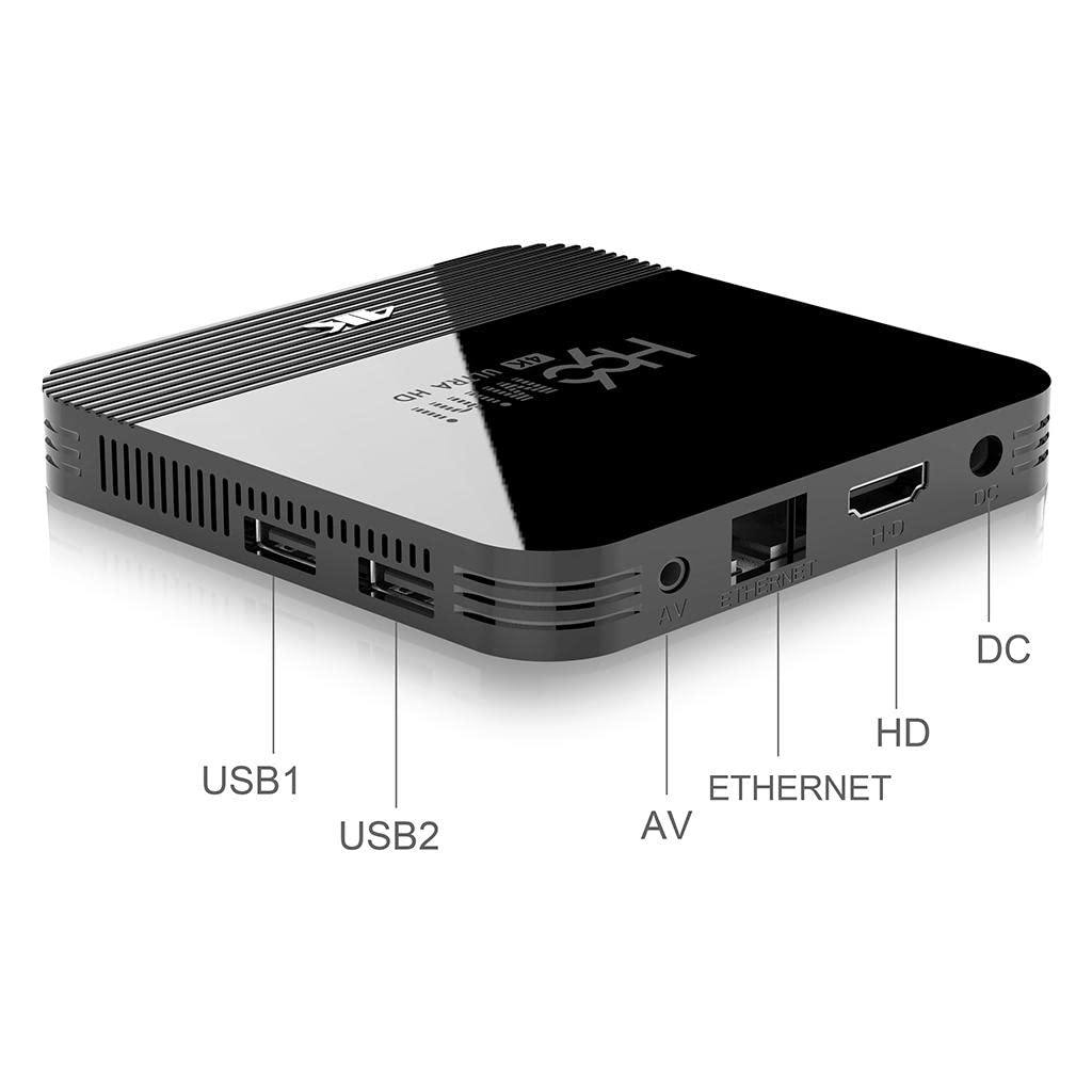 MERISHOPP H96 Mini H8 Android TV Media Player 1+8GB 2.4G/5G WiFi US Plug - Image 4