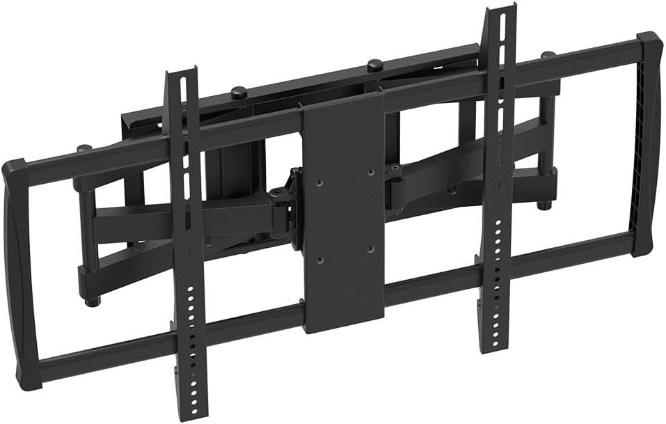 Monoprice Stable Series Full-Motion Articulating TV Wall Mount 60-100 inch, 176 lb Max, Black, UL Certified - Image 2