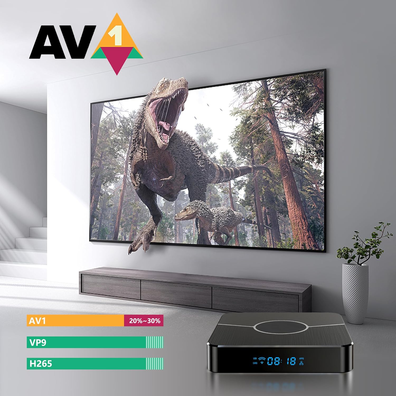 Profitech T98 Mini+ RTC Android 11 TV Box 4GB RAM 32GB ROM BT 5 - Image 4