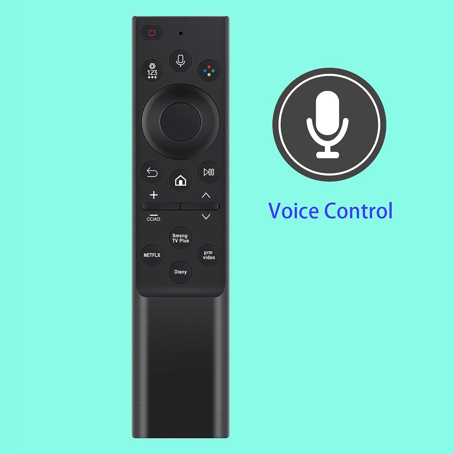 New Replacement Remote Control for Samsung Crystal UHD 4K Smart TV CU7000 DU7200 Series - Image 2