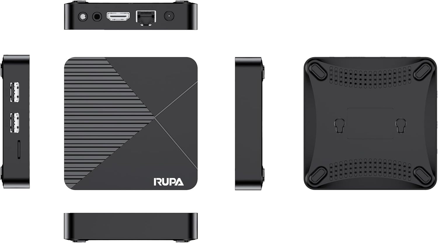 RUPA Android TV Box 13.0 8K HDR10+ 4GB RAM 32GB ROM Dual WiFi 6 BT5.0 Voice Remote - Image 7
