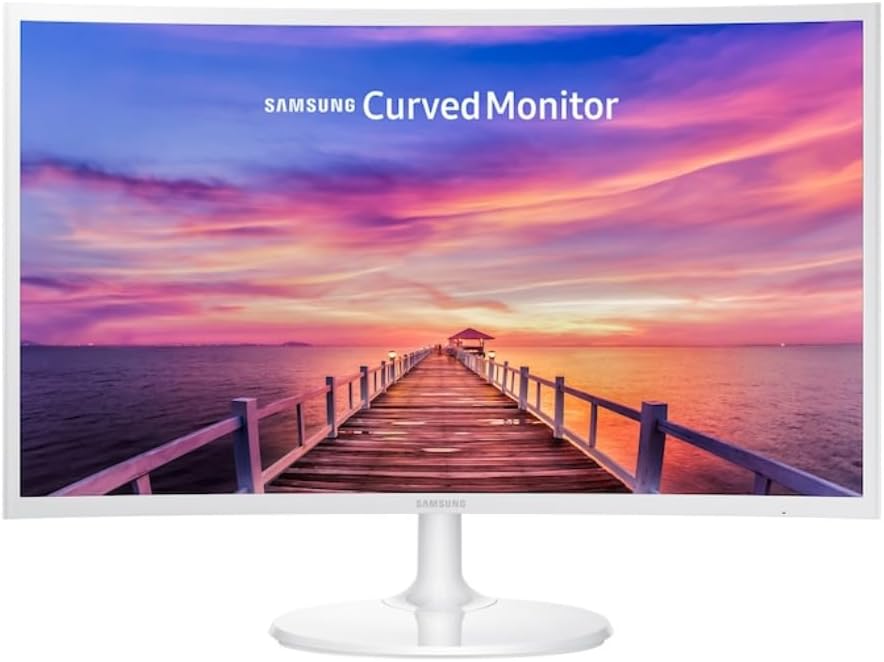Samsung 27 Inch Full HD Curved Monitor LC27F391FHNXZA Display - Image 2