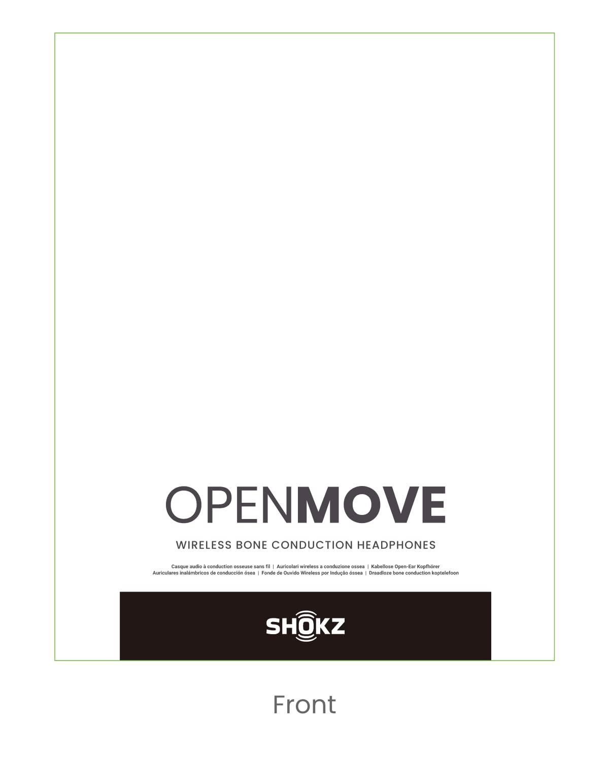 Shokz OpenMove Slate Grey 6 Hour Playtime IP55 Waterproof Bluetooth Wireless Sports Headphones with Mic - Image 10