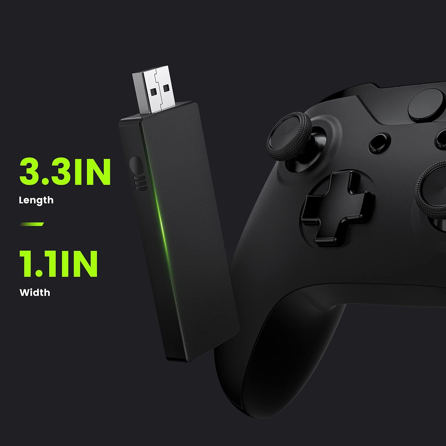 Xbox One Wireless Controller Adapter for Windows 10 8.1 8 7 PC Certified - Image 2