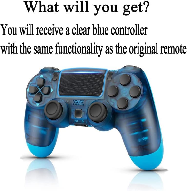 Yellow Wireless PS4 Game Controller Replacement for Playstation 4 Pro Slim PC Dual Vibration Motion Control - Image 2