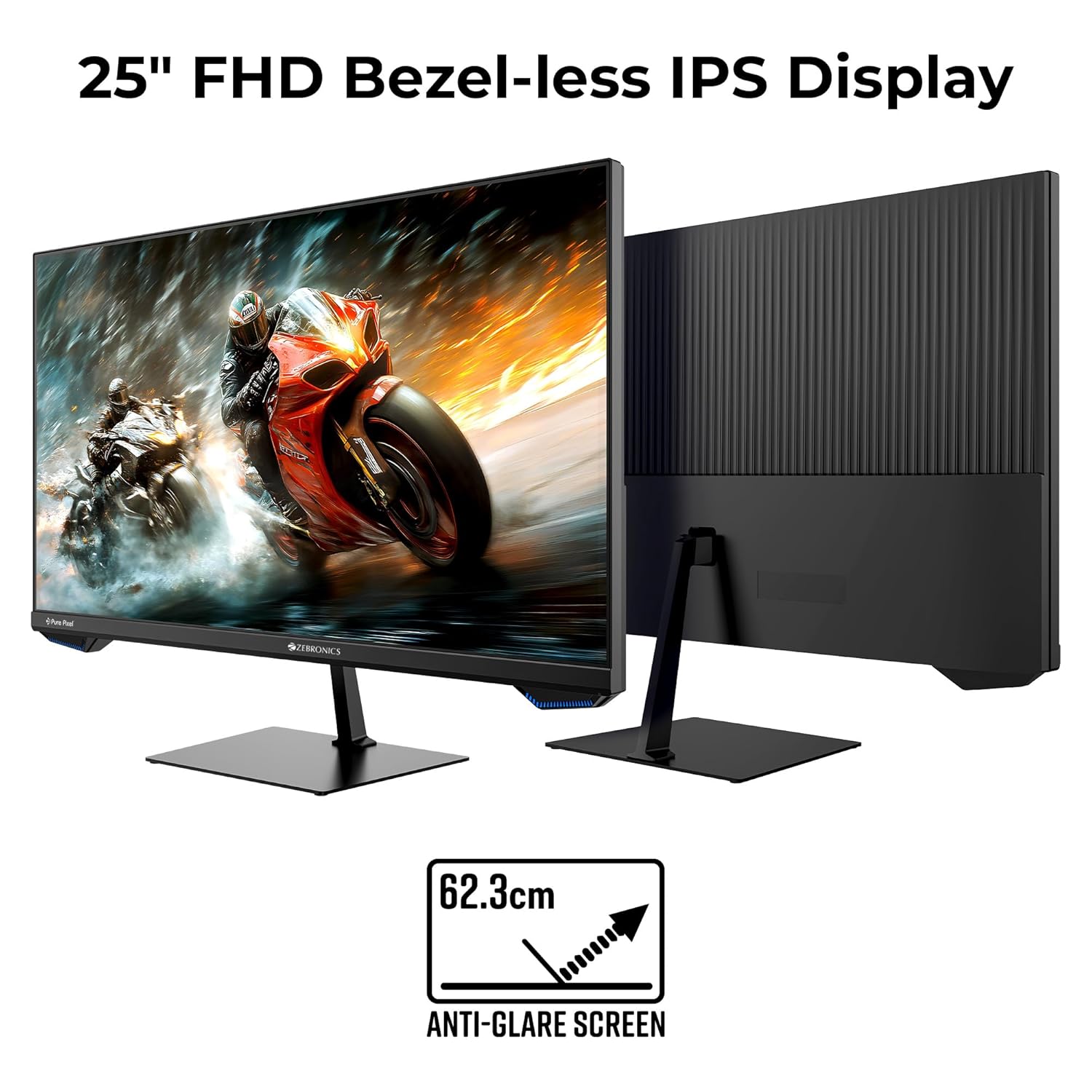 Zebronics N25A 25 Inch FHD IPS 180Hz 1ms MPRT Gaming Monitor with HDR10 - Image 3