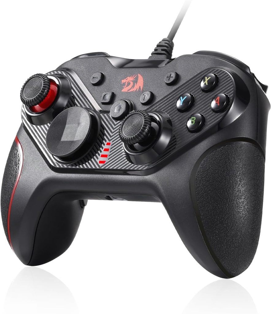 Redragon G710 Wired Gaming Controller for PC Android NS Dual Vibration Programmable Keys