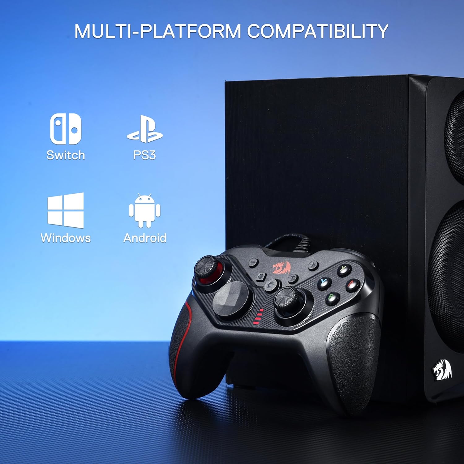 Redragon G710 Wired Gaming Controller for PC Android NS Dual Vibration Programmable Keys - Image 6